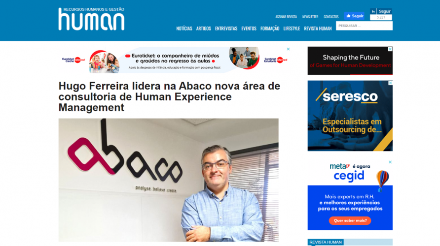 Hugo Ferreira HXM Human Experience Management SAP Abaco Consulting